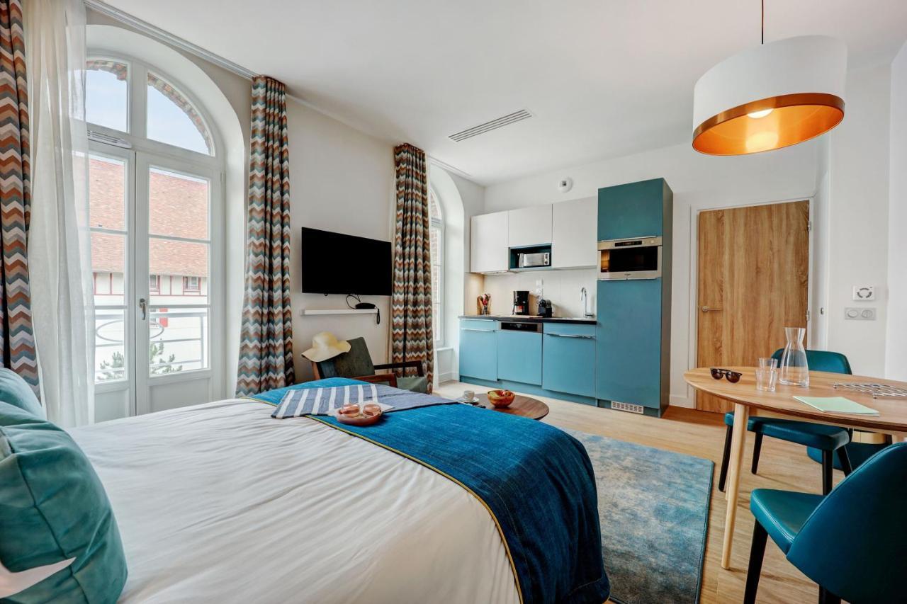 Residence Pierre & Vacances Premium Presqu'Ile De La Touques Deauville Exteriör bild A typical studio apartment