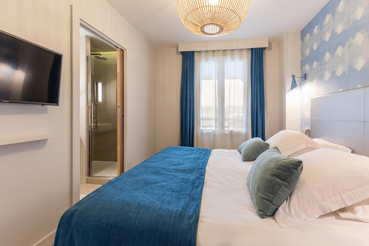 Residence Pierre & Vacances Premium Presqu'Ile De La Touques Deauville Rum bild A room at the hotel